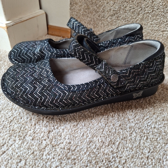 Alegria Belle Ric Rac Mary Janes Womens size 40 (9.5/10) - Picture 1 of 11